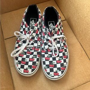 Gently used Vans Cherry Sneakers Size 9
